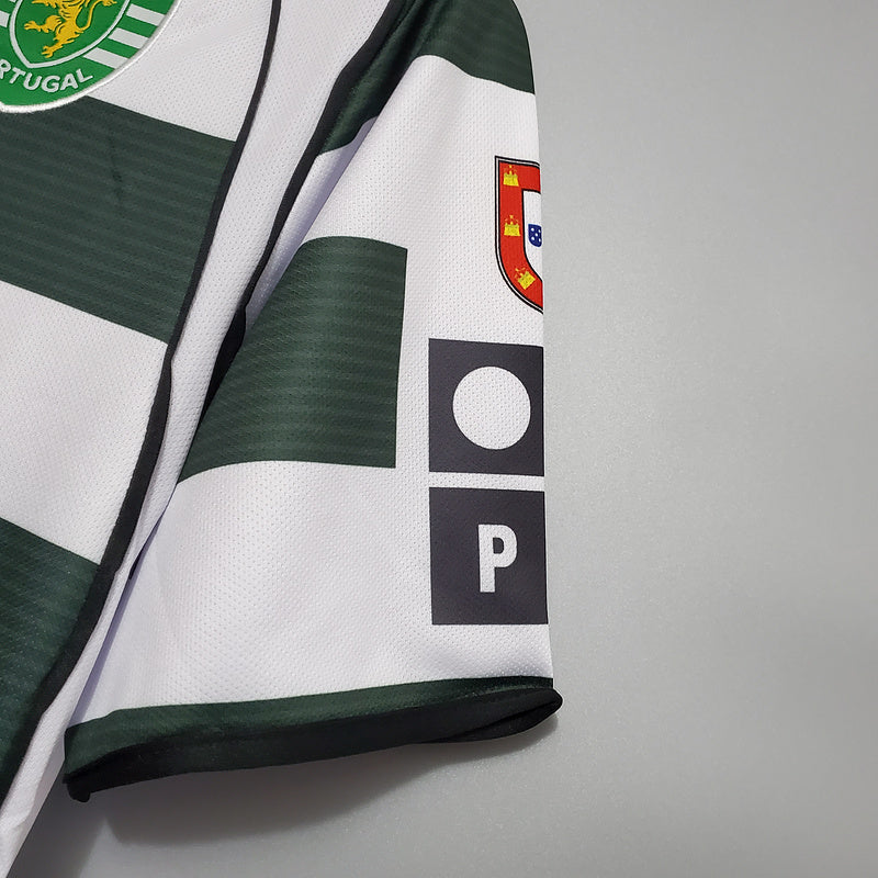 Retro Sporting Lisbon Home Shirt 01/03