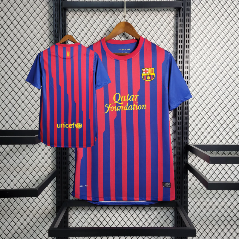 Retro 2011/12 FC Barcelona hemmatröja