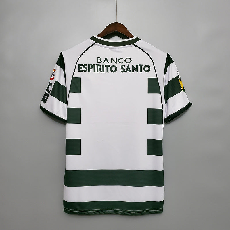 Retro Sporting Lisbon Home Shirt 01/03