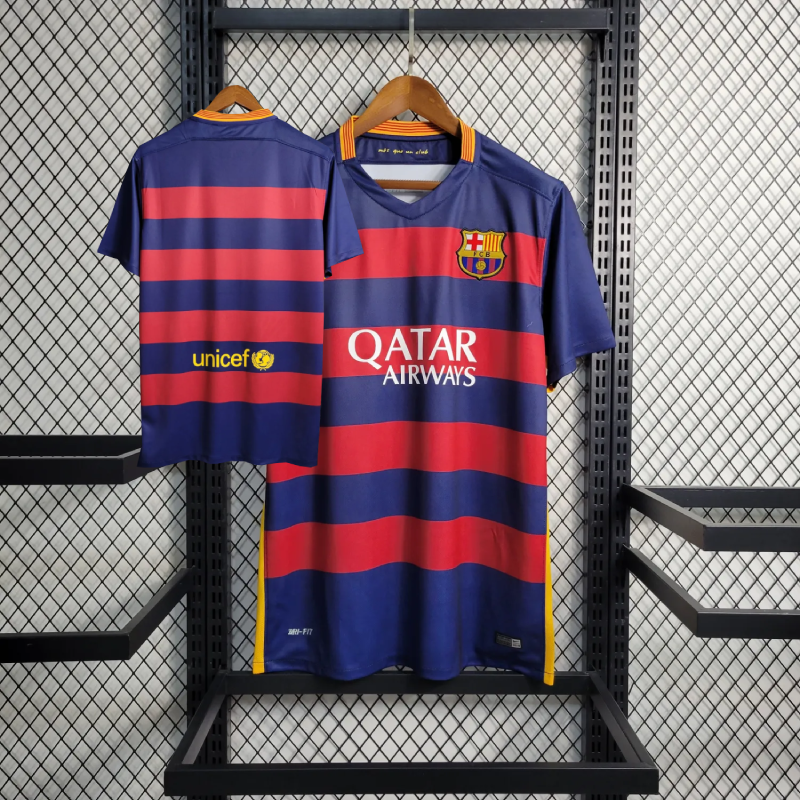 Retro 2015/16 FC Barcelona hemmatröja