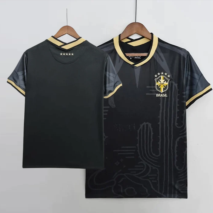 2022 Brazil Black Gold Special Edition skjorta