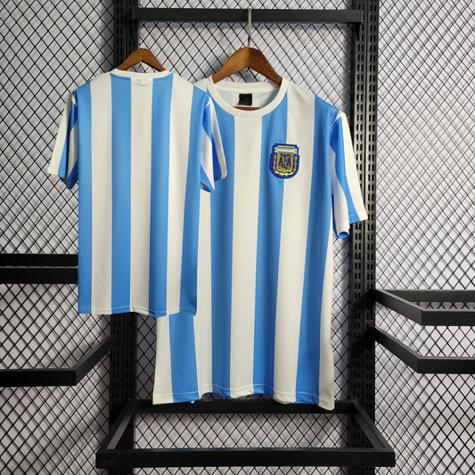 Argentina Home Retro Shirt 1986