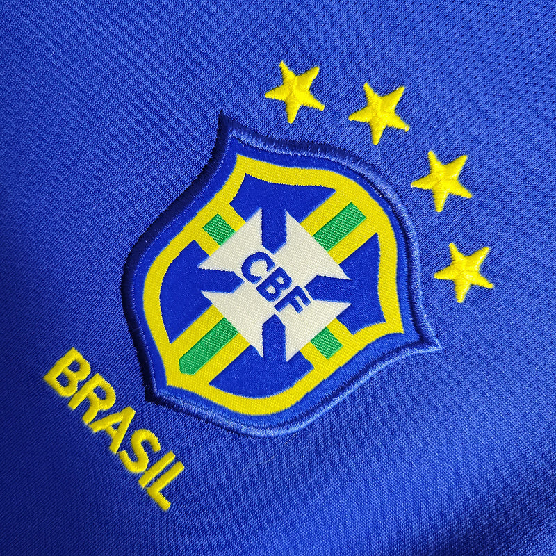 2002 Brazil Away Retro-trøje