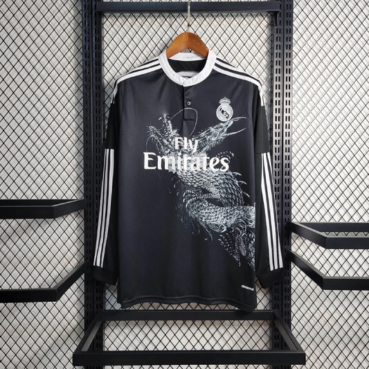 Retro Långärmad tröja Real Madrid 2014 Chinese Dragon Special Edition