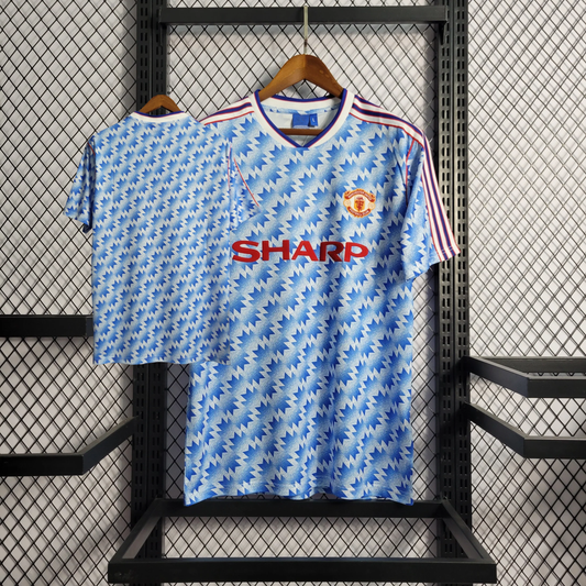 Retro 1990-1992 Manchester United bortatröja