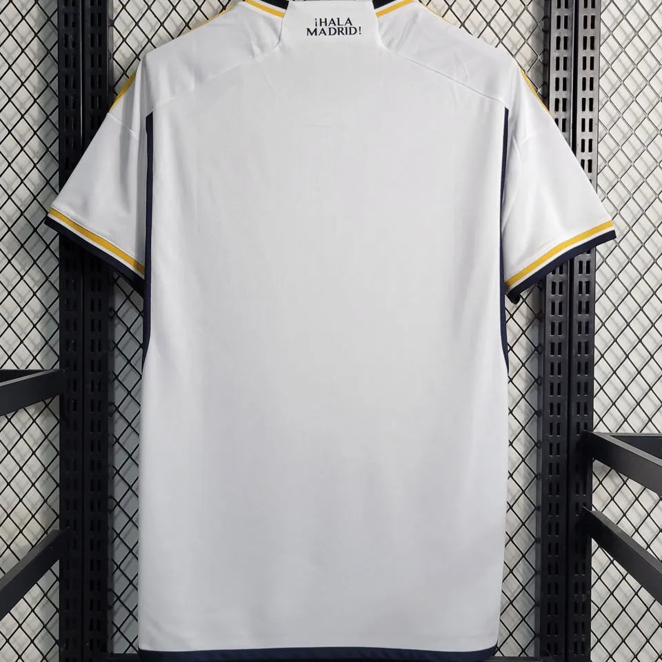 2023/24 Real Madrid Home White Fans Soccer Jersey