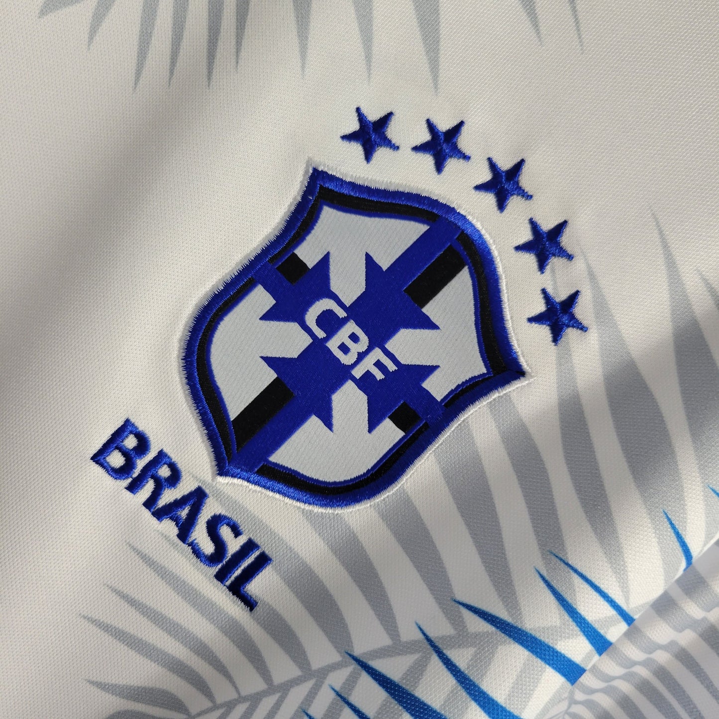 2022 Brazil White Blue Special Edition Shirt