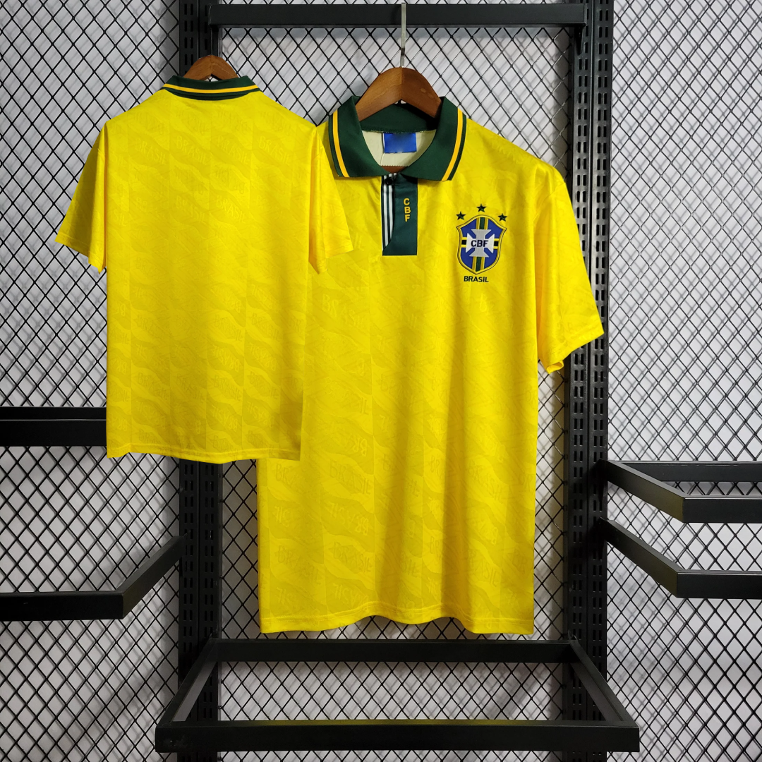 Brazil Home Retro Shirt 1991/93