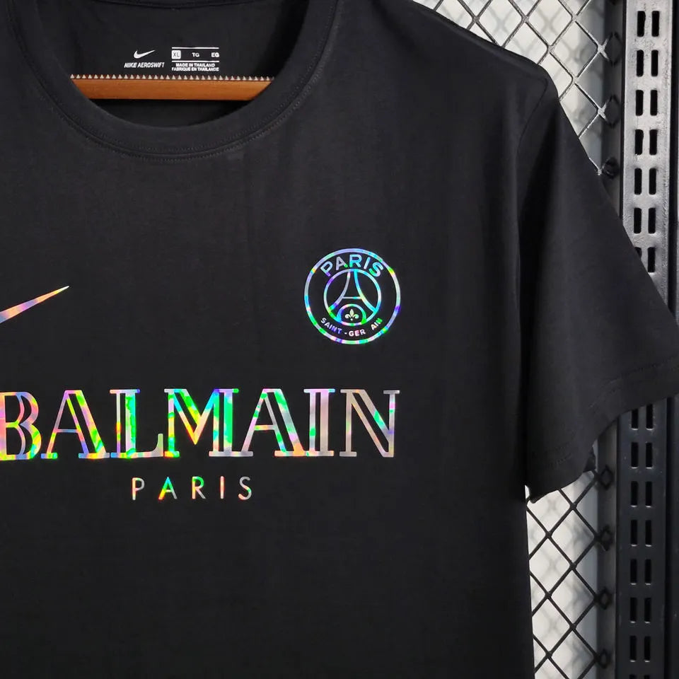 ingenieur Namens het einde 2023/24 PSG Reflective Special Edition Black Balmain Shirt – FUTKIT
