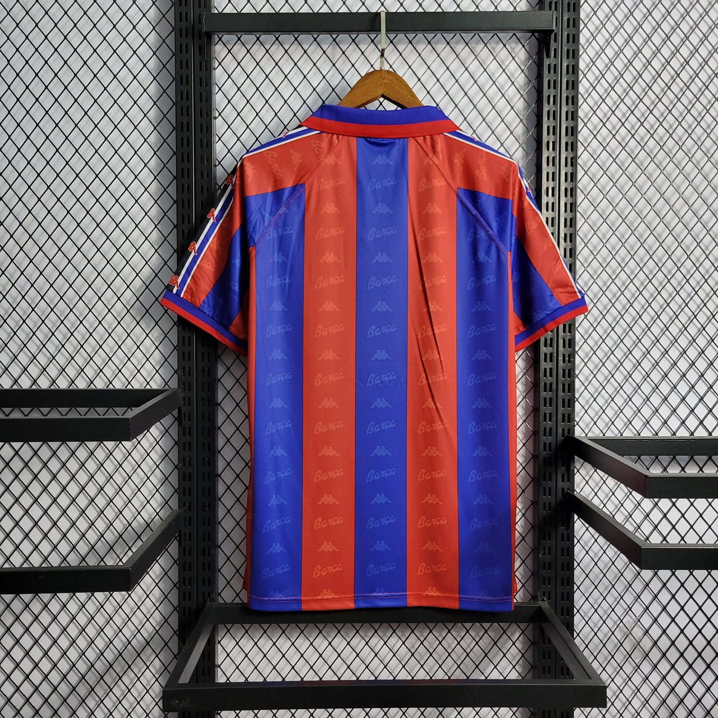 Retro 1996/97 FC Barcelona hemmatröja