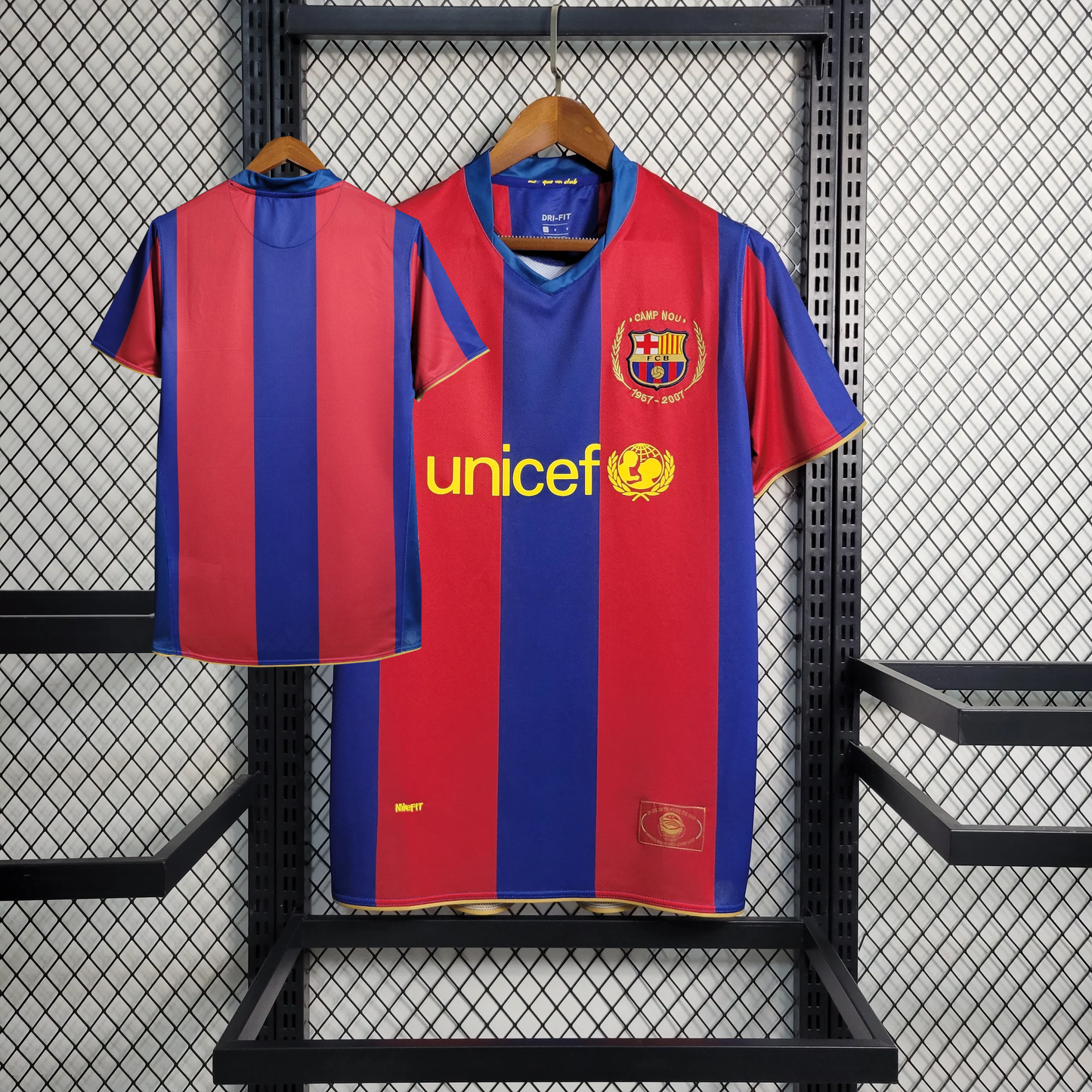 Retro 2007/08 FC Barcelona hemmatröja