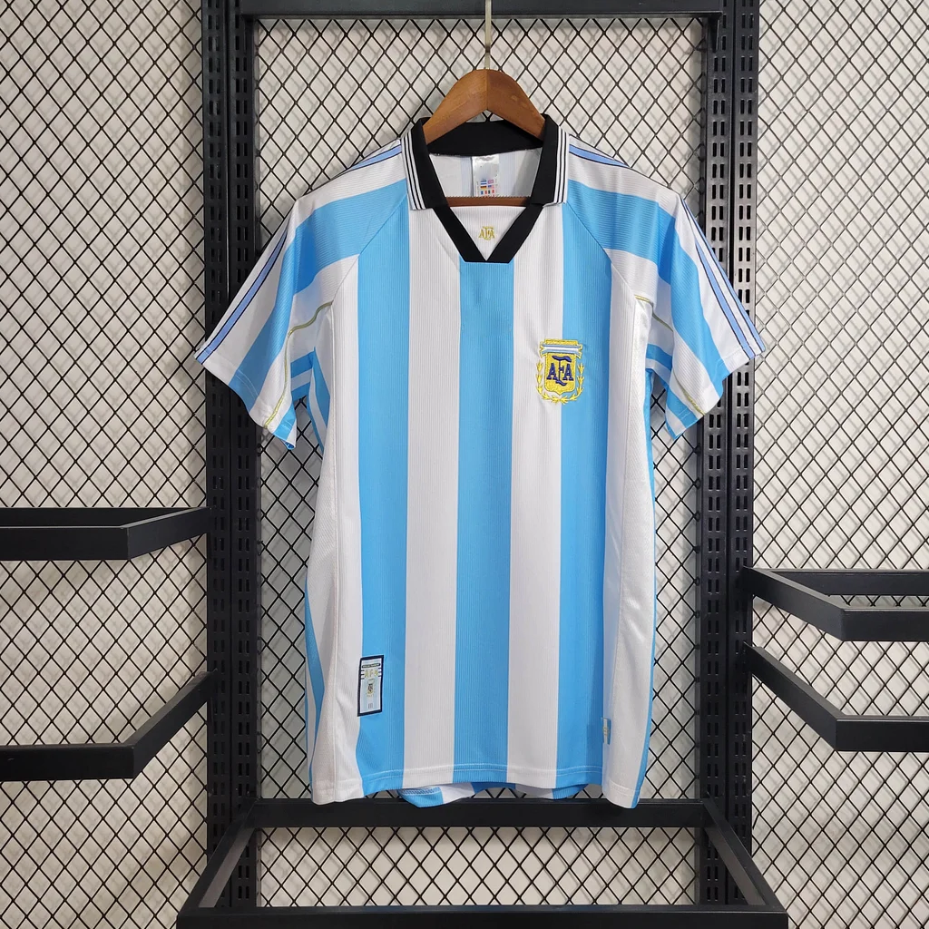 Argentina hjemme retro trøje 1998