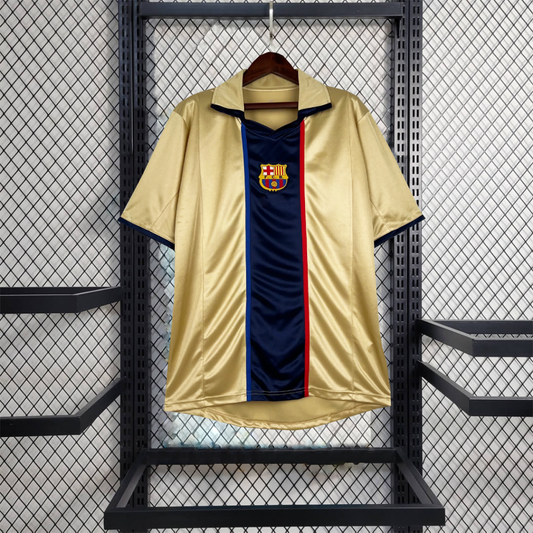 Retro 2002 FC Barcelona Away Shirt