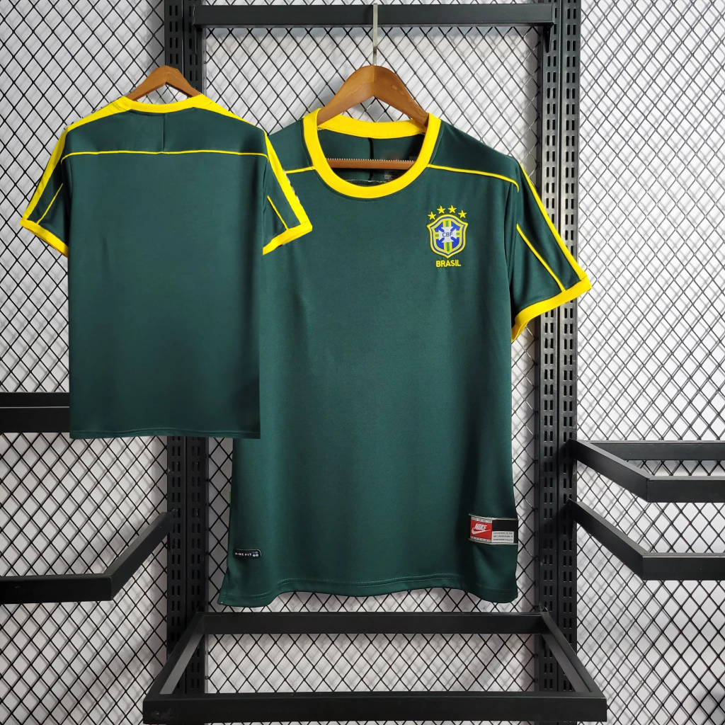 Brasil keeper retro trøye 1998