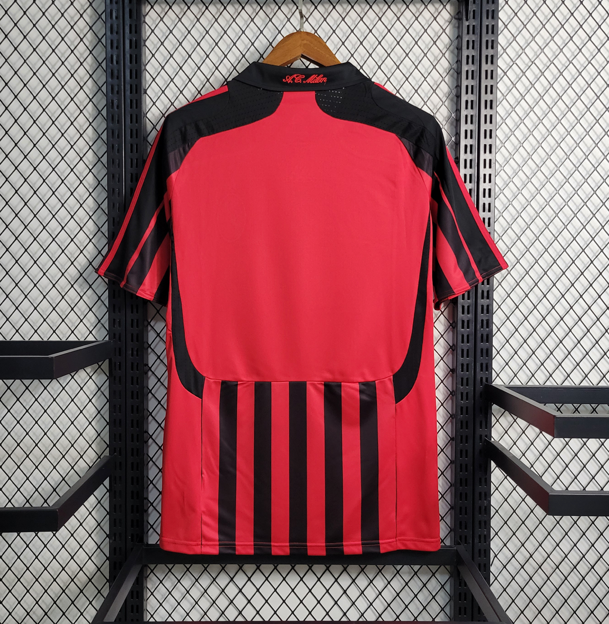 Retro 2007/08 AC Milan hjemmebanetrøje