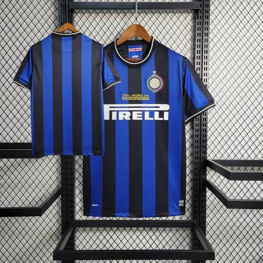 Retro 2010 Inter Milan Final Champions League tröja