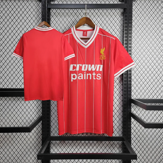 Retro 1981/84 Liverpool FC hjemmebanetrøje