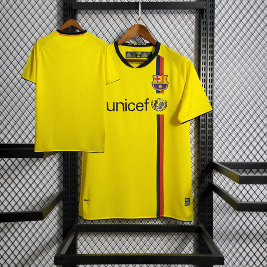 Retro 2008/09 FC Barcelona Away Shirt