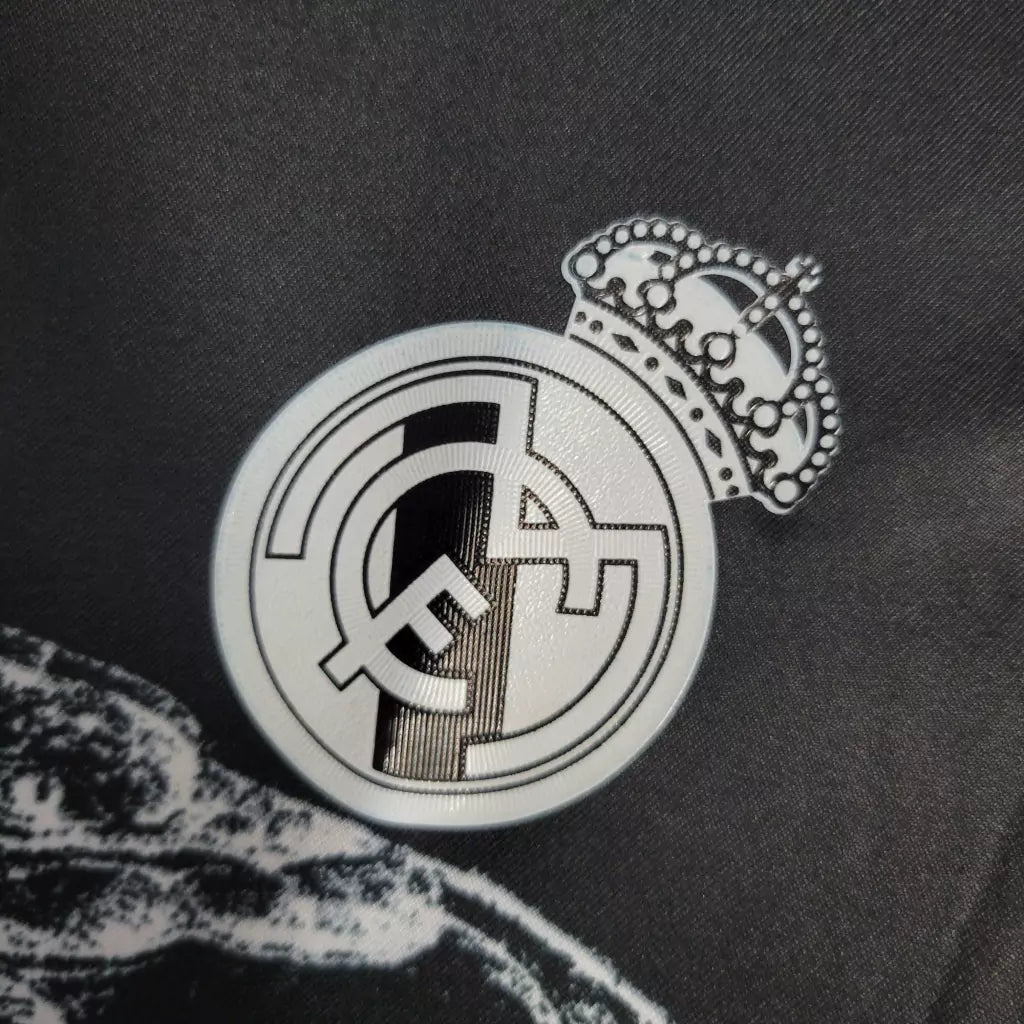 Retro Långärmad tröja Real Madrid 2014 Chinese Dragon Special Edition