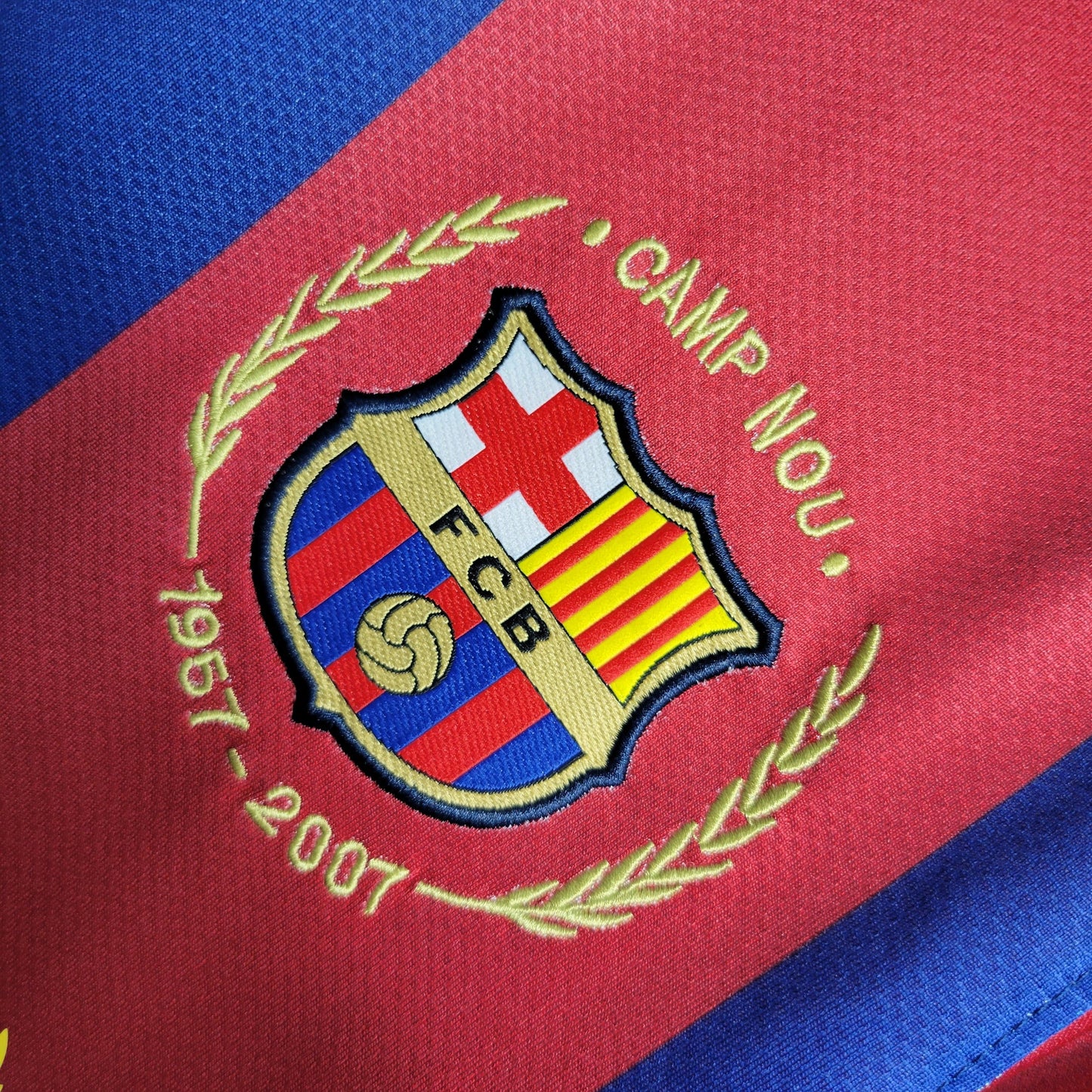 Retro 2007/08 FC Barcelona hemmatröja