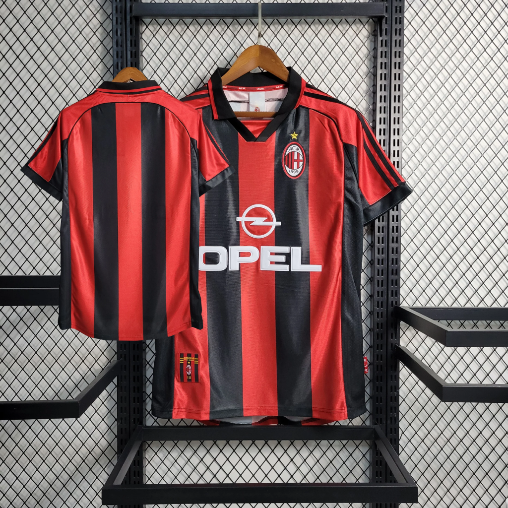 Retro 1998/99 AC Milan hemmatröja