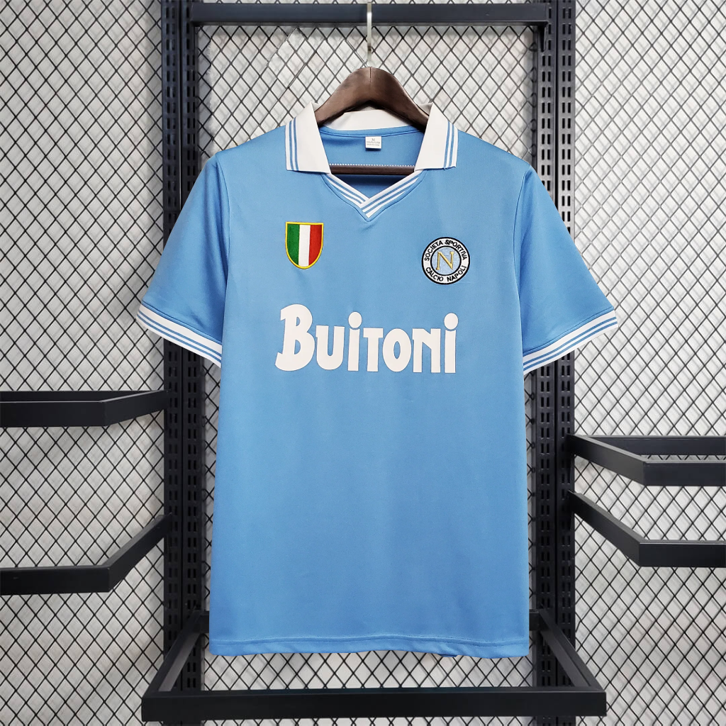 Retro 1986/87 Napoli Home Shirt