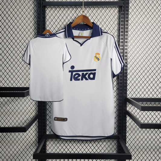 Retro 2000/01 Real Madrid Home Shirt