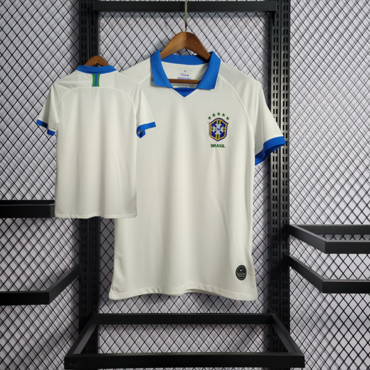 Retro 2019 Brazil Away Shirt