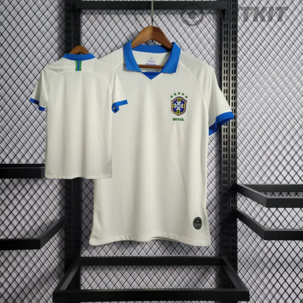 Retro 2019 Brazil Away Shirt Clothing