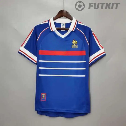 Retro France Home Shirt 1998 Clothing