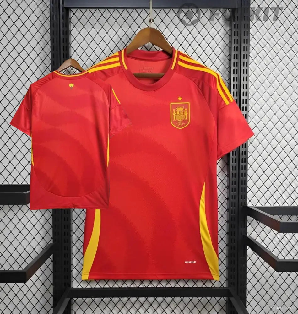 Spain Home Shirt 2024/25 Clothing